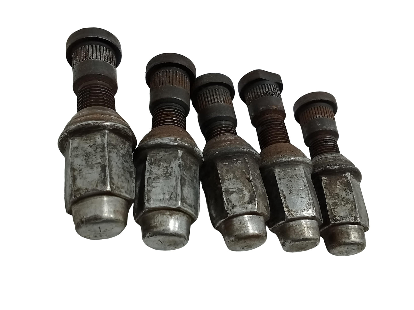 Ford Explorer 2005 Eddie Bauer 5-piece Stud Nut Set Good Condition GENUINE ORIGINAL SURPLUS