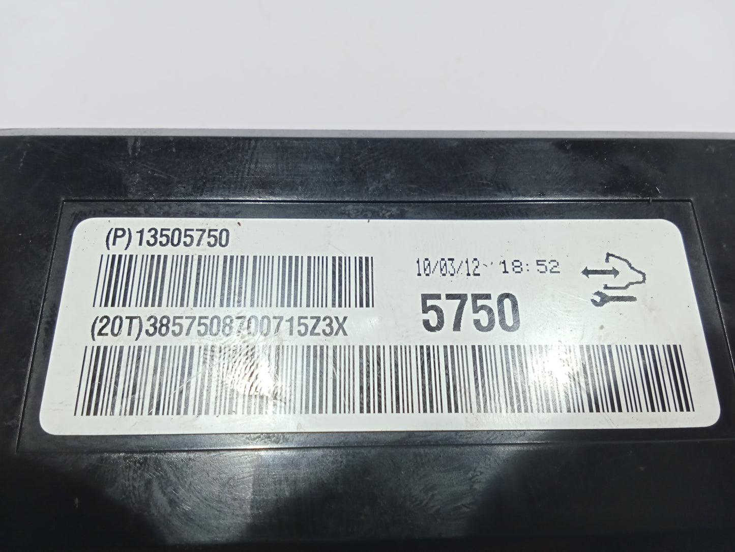 Chevrolet Cruze 2012 Control Module GENUINE ORIGINAL SURPLUS