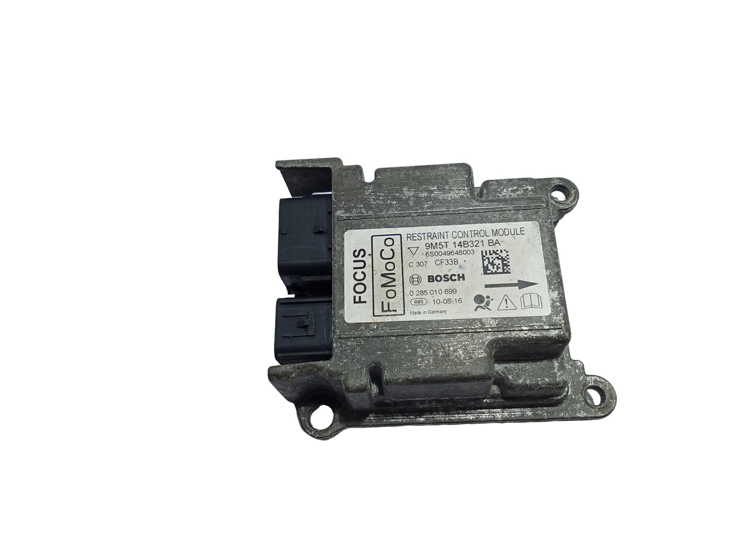 Ford Focus 2.0 2007 FoMoCo 9MT5T 14B321 BA CF33B BOSCH Air Bag Control Module GENUINE ORIGINAL SURPLUS