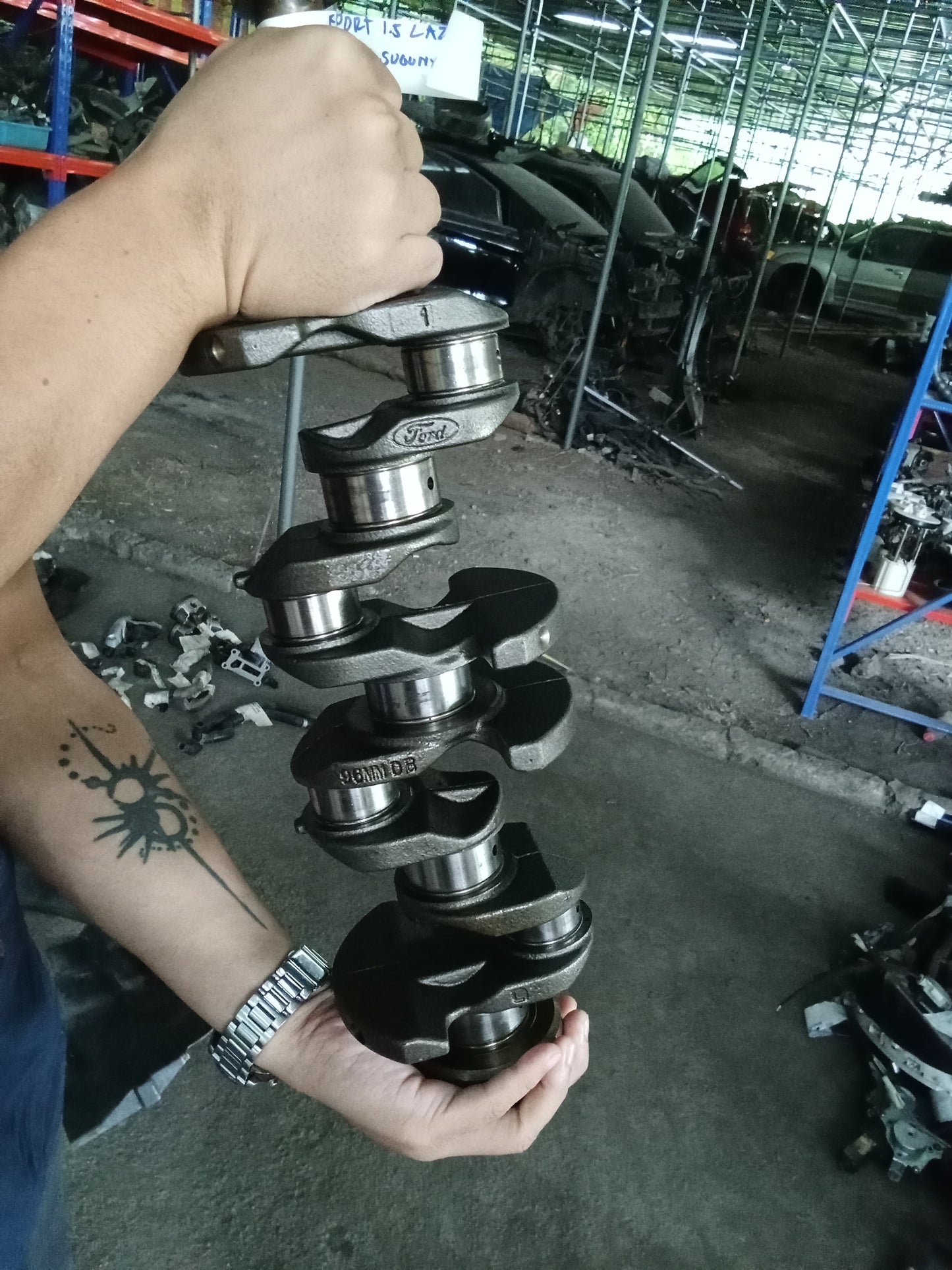 Ford Ecosport 1.5 Trend 2016 - 2019 96MMDB Crankshaft (Segunyal) GENUINE ORIGINAL SURPLUS