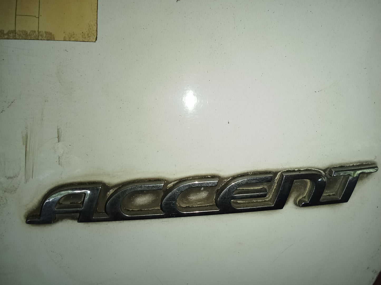 Accent Diesel 2010 Emblem