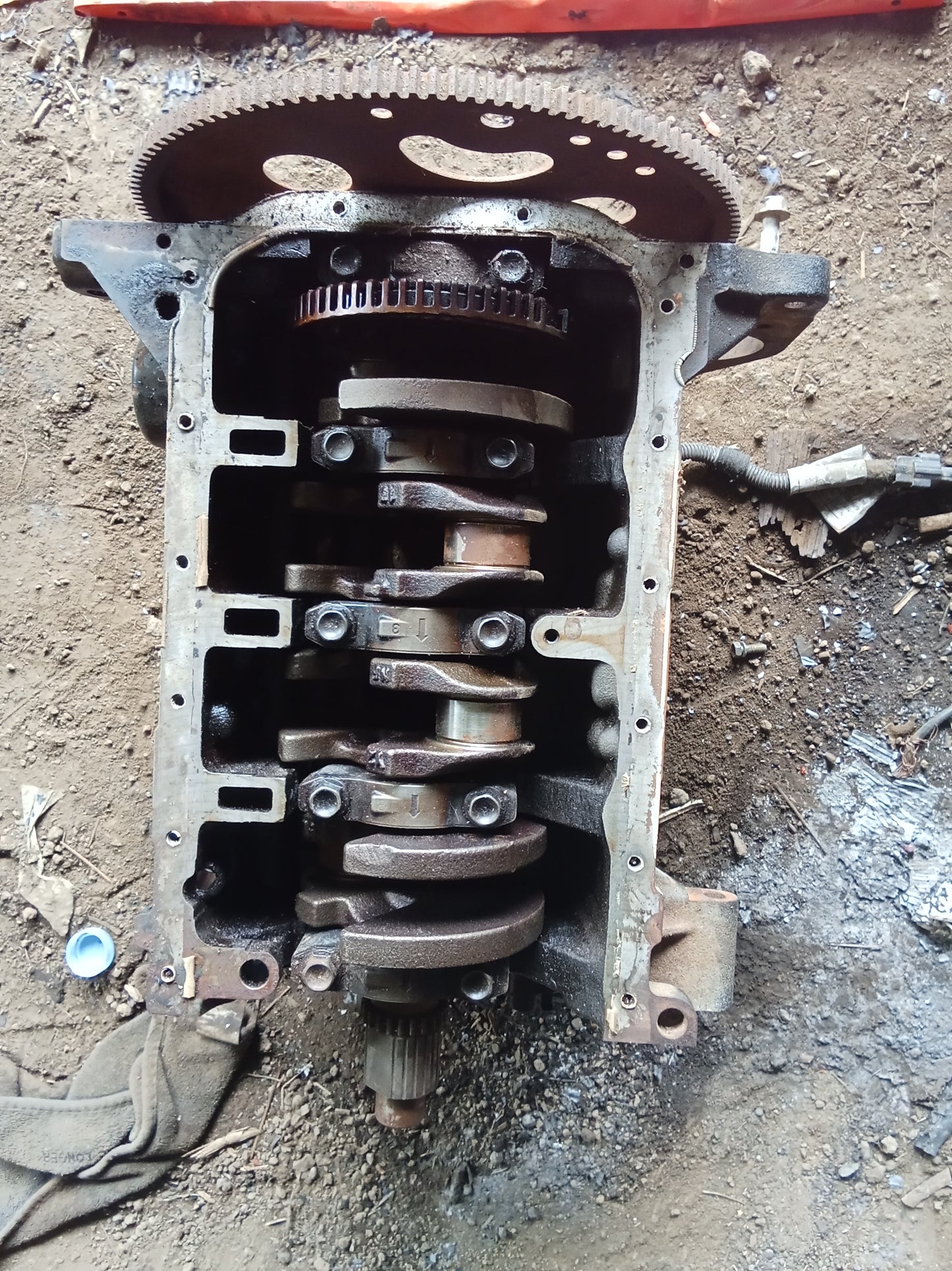 Chevrolet Spin 2015 Half block with segunyal Flywheel