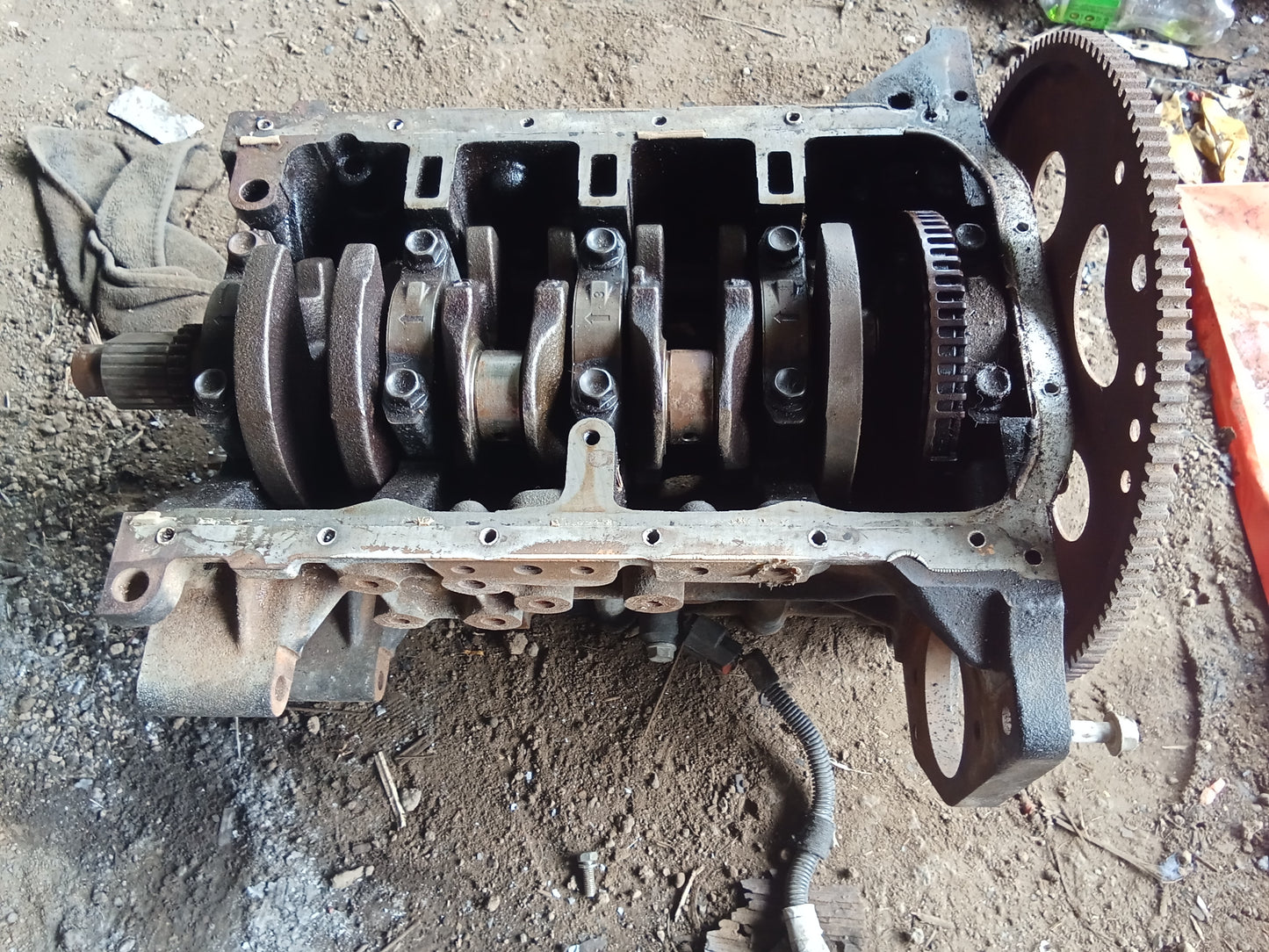Chevrolet Spin 2015 Half block with segunyal Flywheel