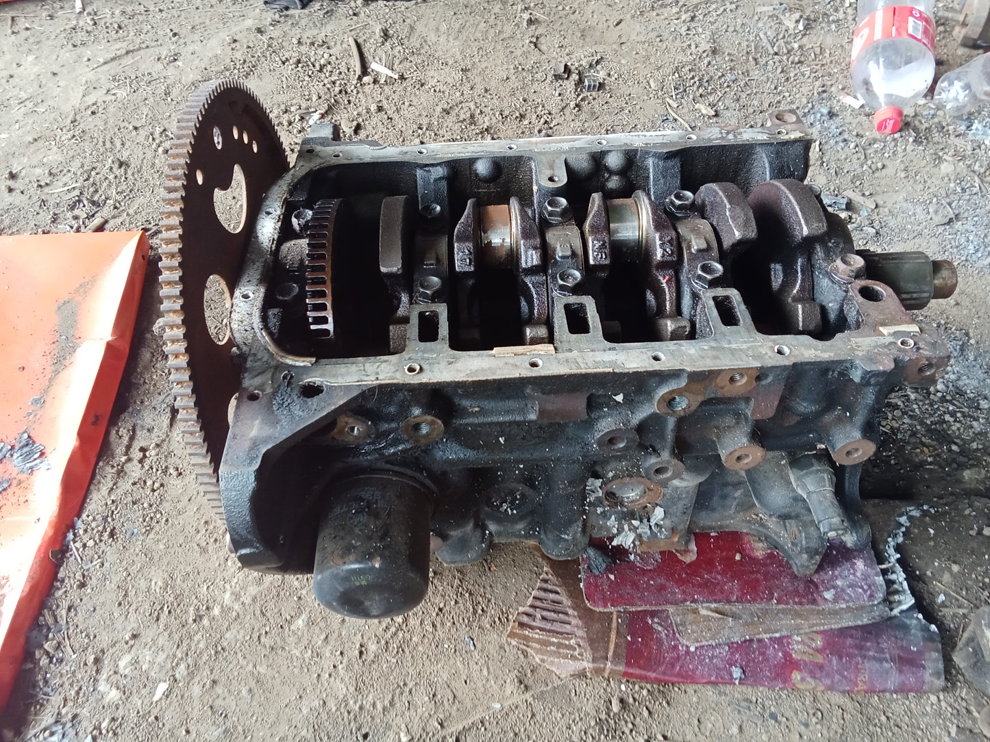 Chevrolet Spin 2015 Half block with segunyal Flywheel