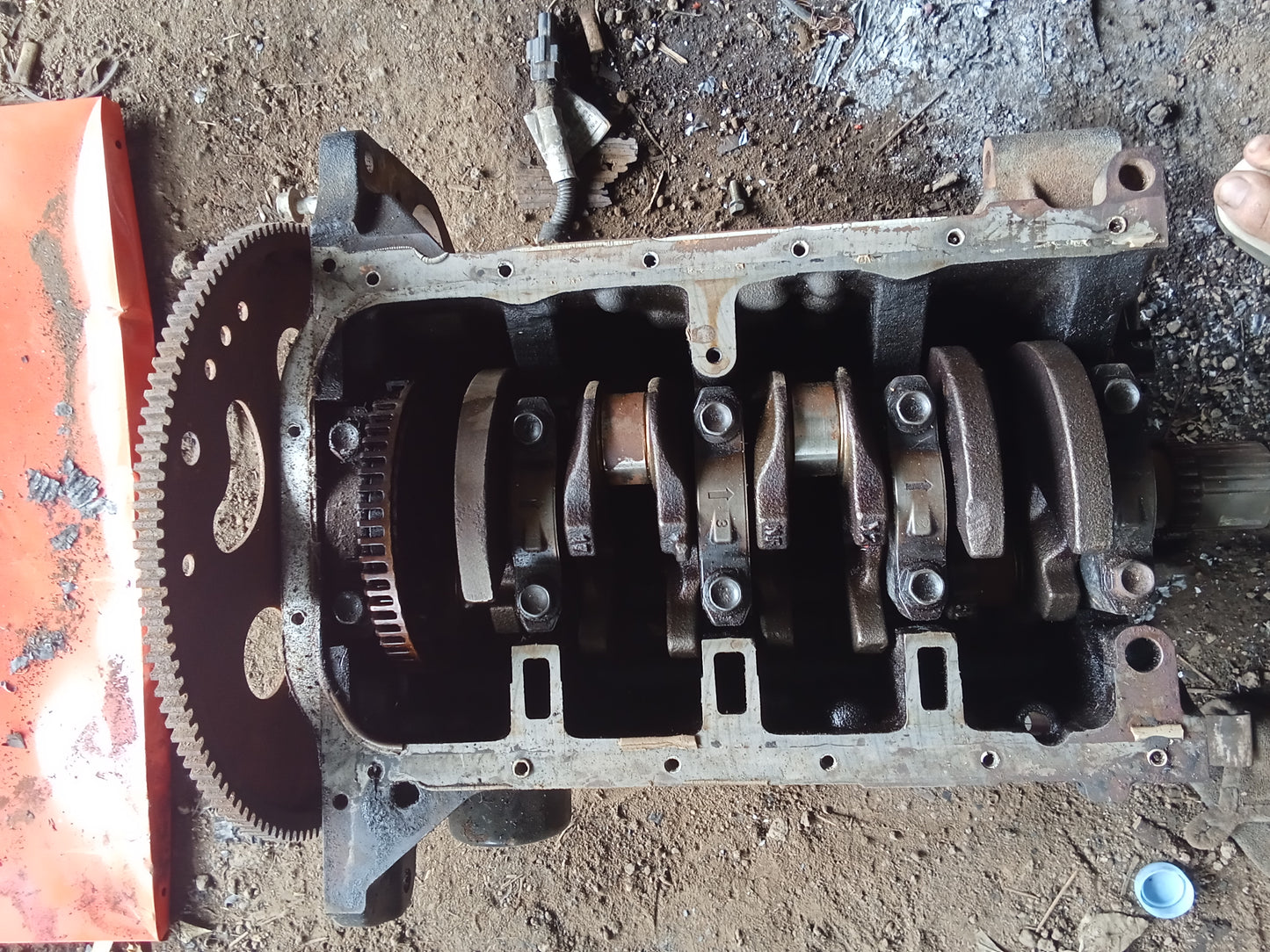Chevrolet Spin 2015 Half block with segunyal Flywheel
