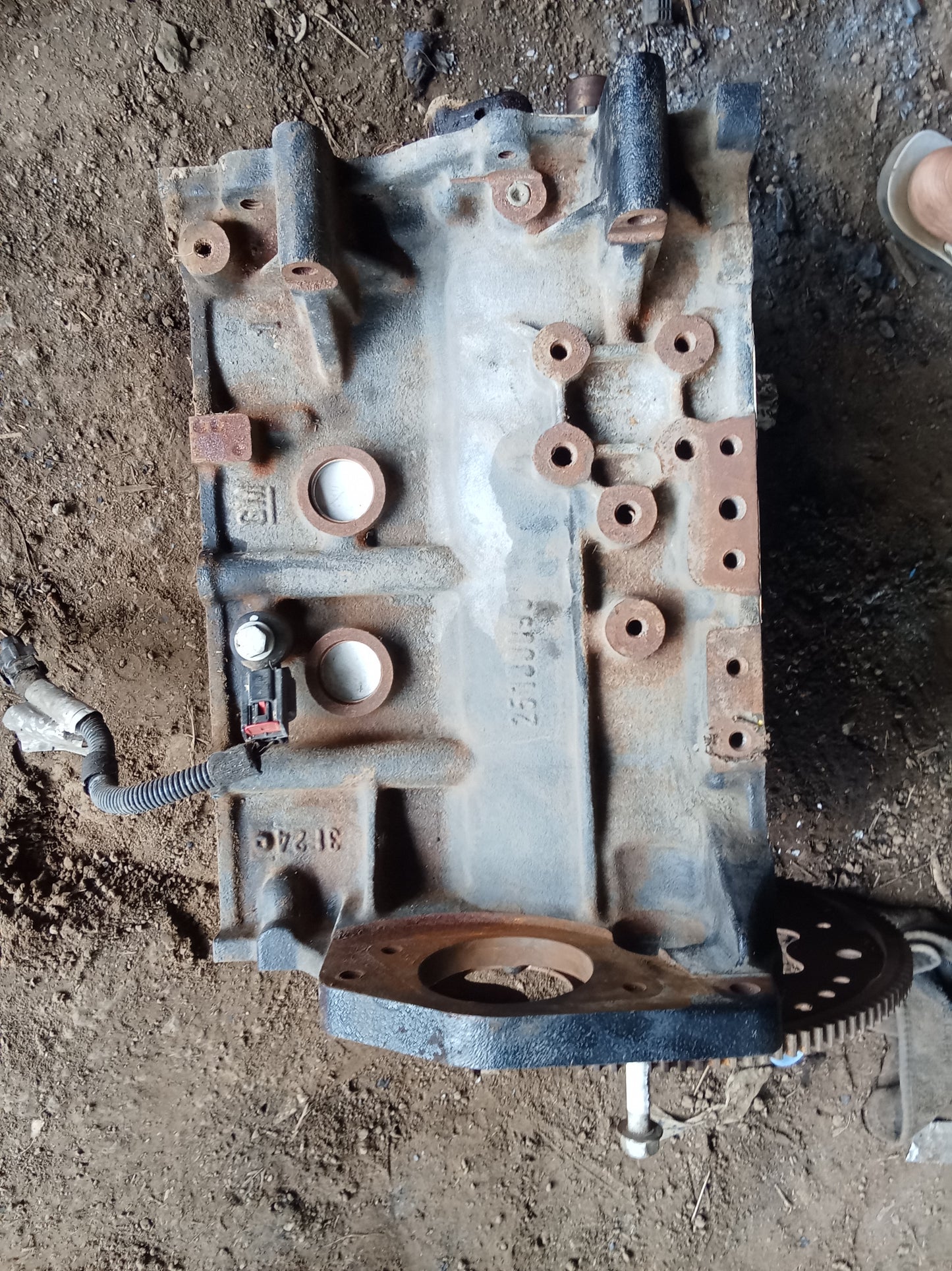 Chevrolet Spin 2015 Half block with segunyal Flywheel