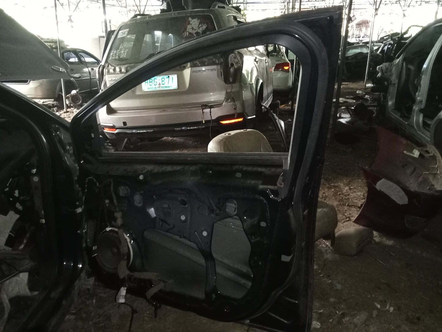 Ford Focus 1.6  Gas Matic Bare Door Shell Front Passenger Side GENUINE ORIGINAL SURPLUS