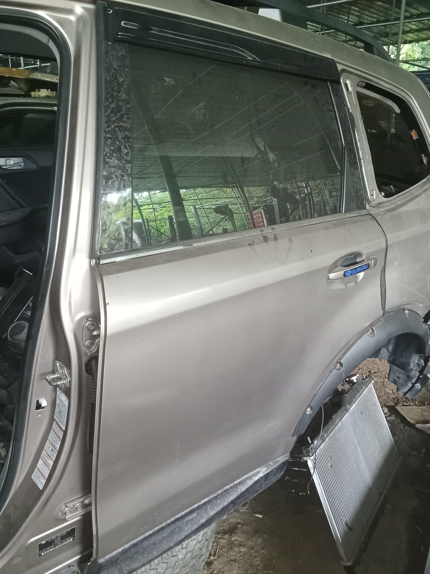 Forester Subaru Bare Door Shell Rear Driver Side GENUINE ORIGINAL SURPLUS
