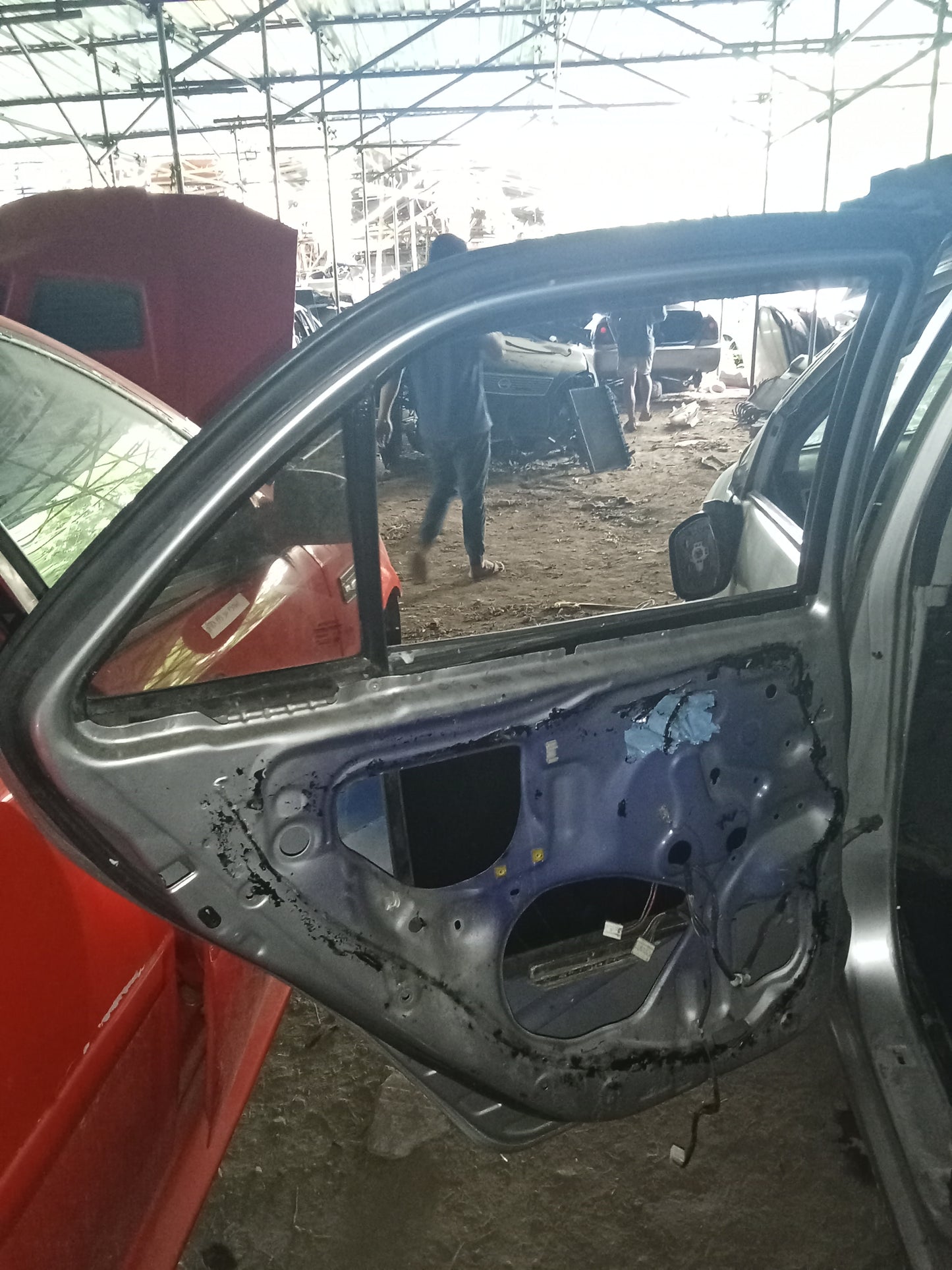 Toyota Vios Robin Bare Door Shell Rear Driver Side GENUINE ORIGINAL SURPLUS