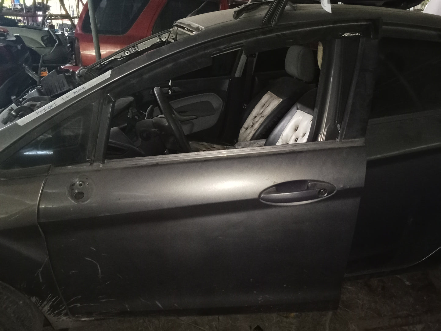 Ford Fiesta 1.6 Matic Bare Door Shell Front Driver Side