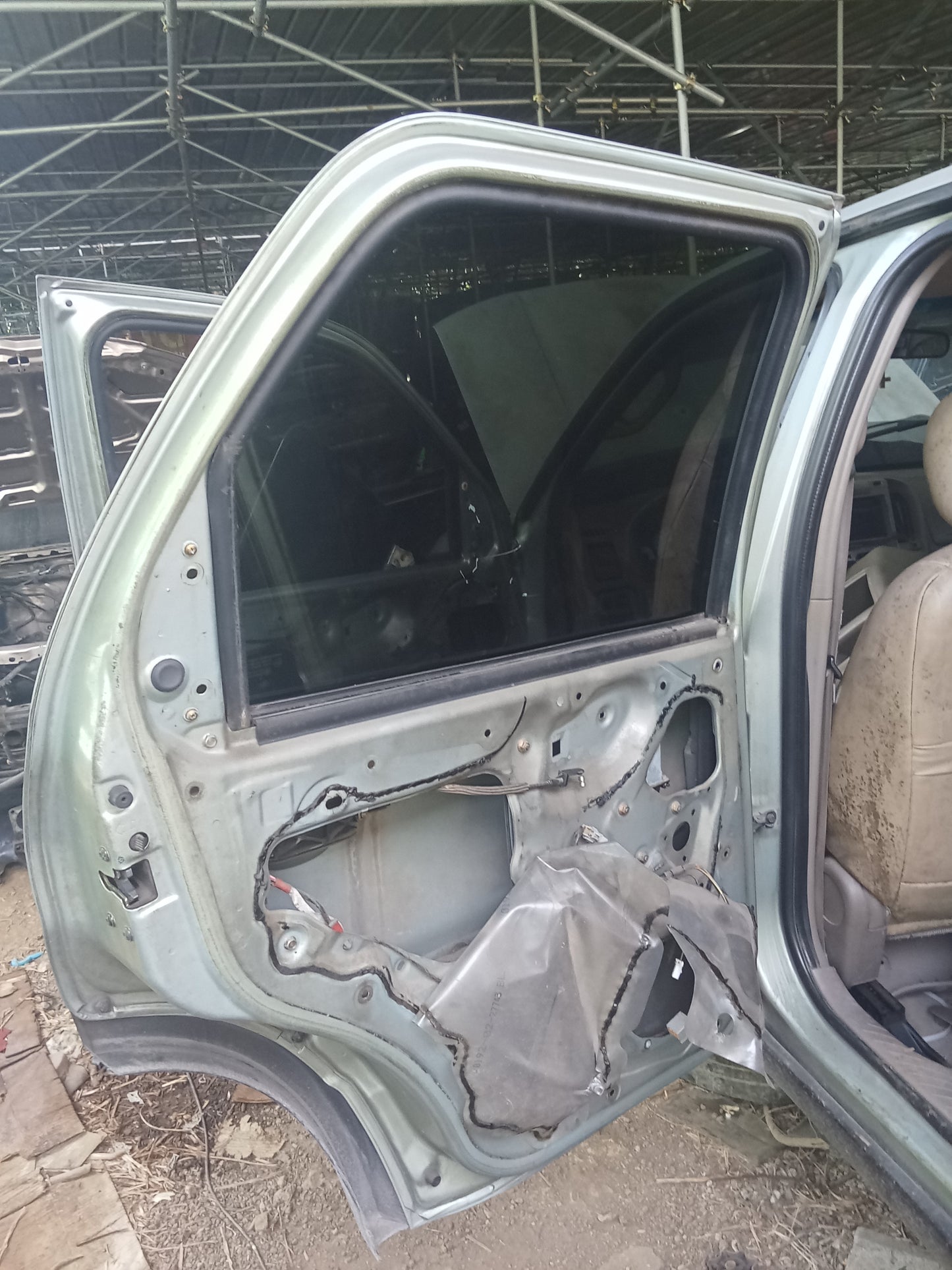 Ford Escape 2.0 Bare Door Shell Rear Driver Side GENUINE ORIGINAL SURPLUS