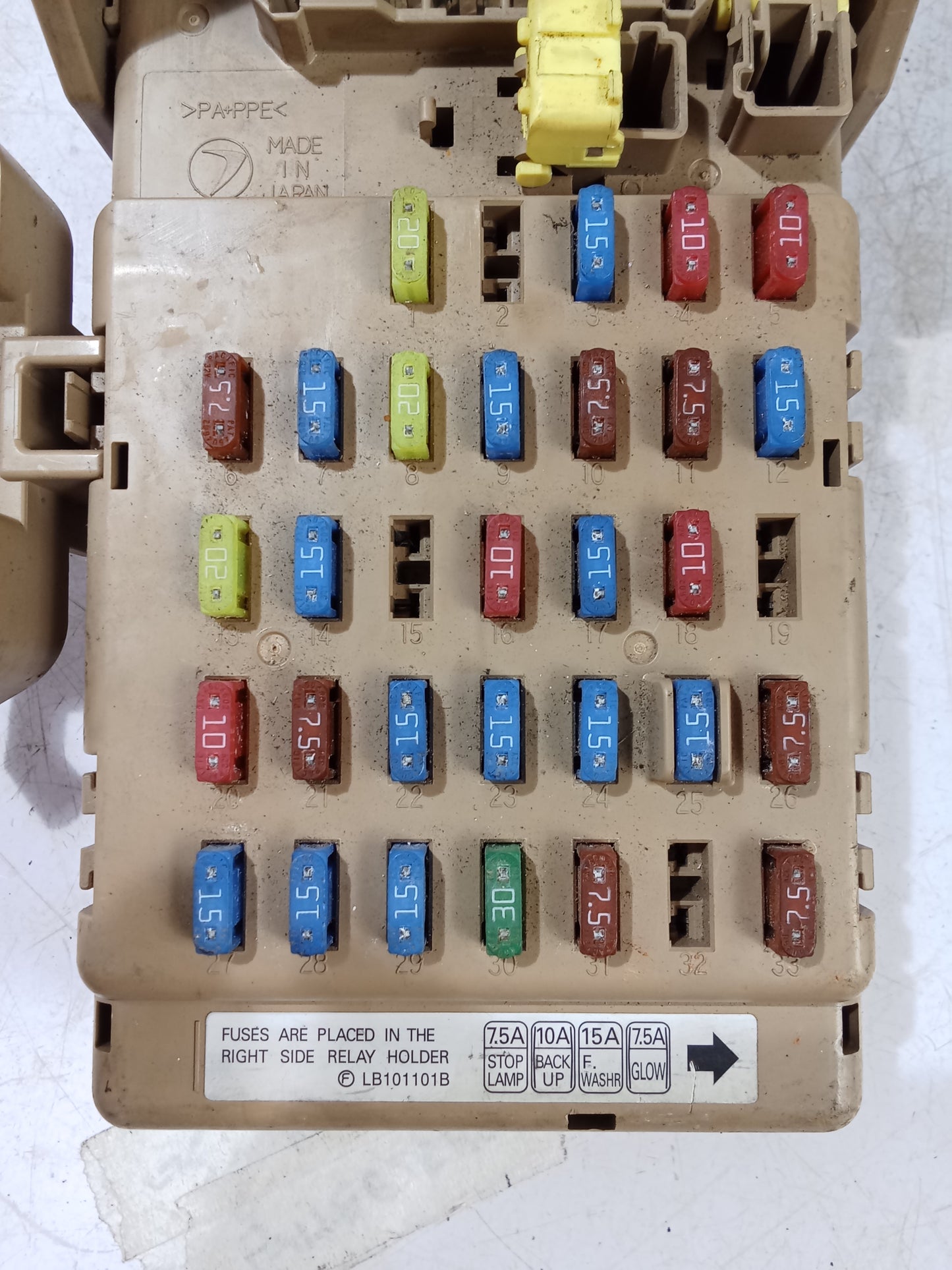 Fuse Box | Subaru