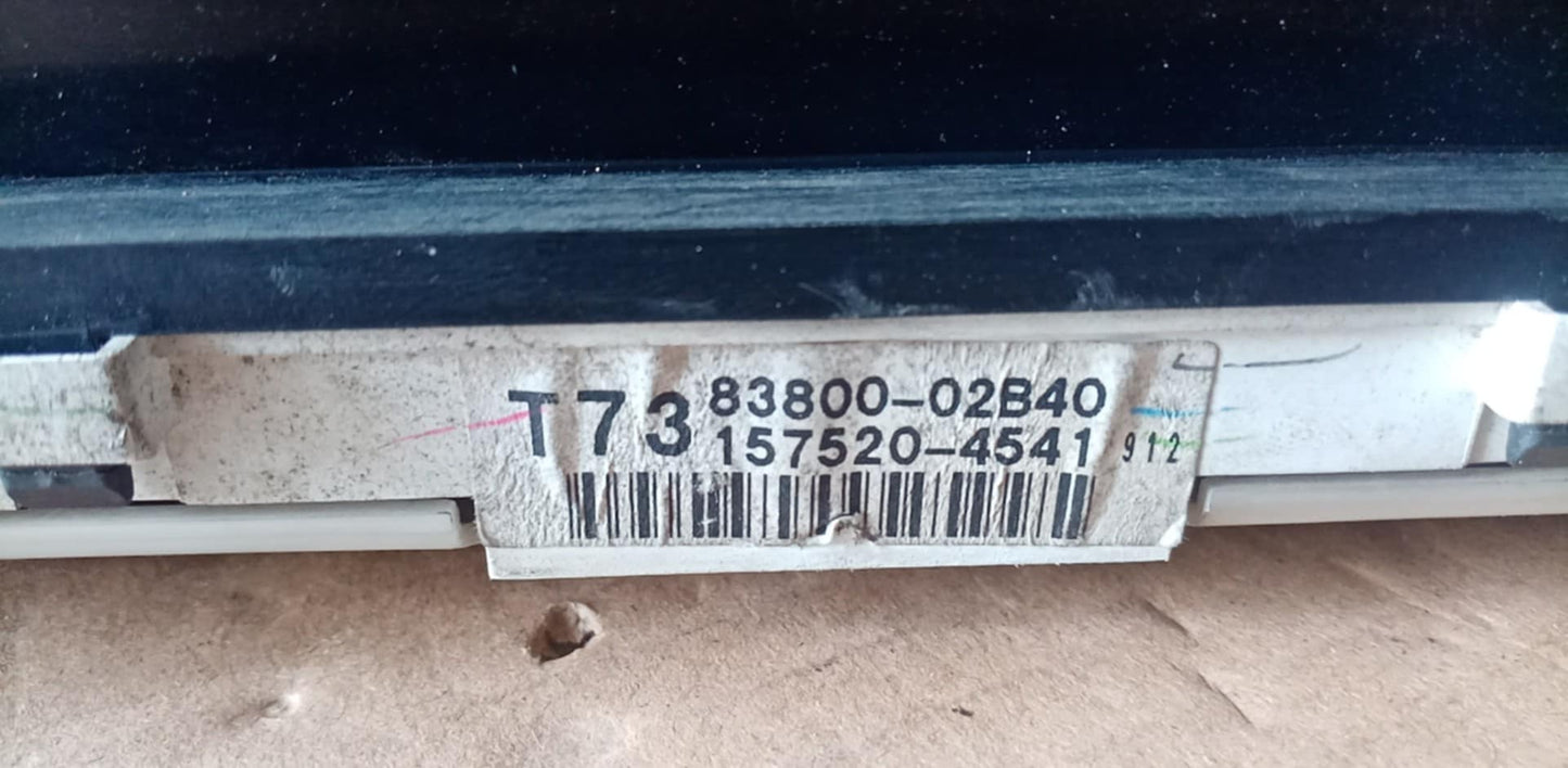 Toyota Altis Manual Panel Gauge