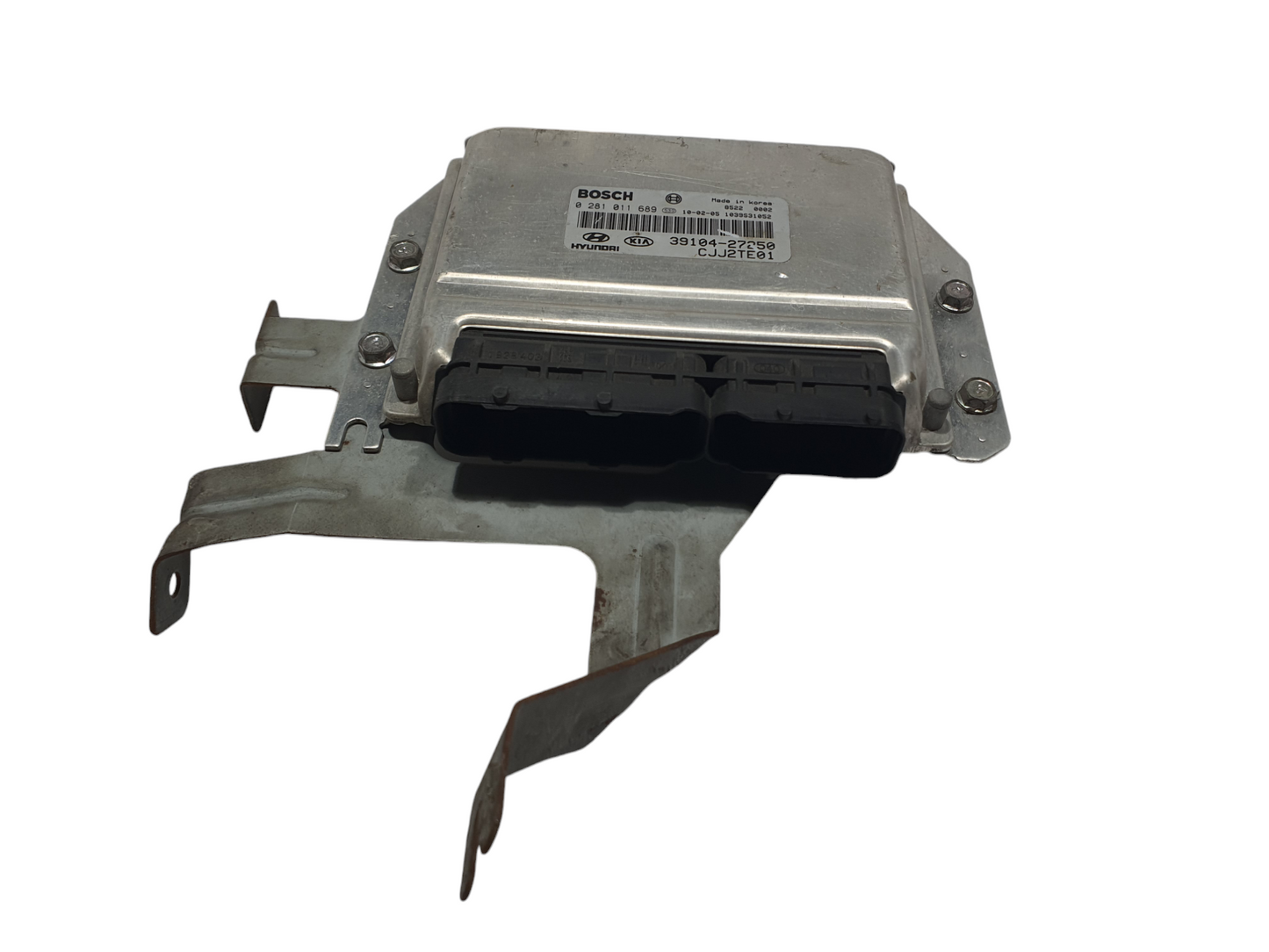 Hyundai Tucson CRDI 2009 Model Engine Computer Box (ECU) BOSCH 39104-27250 CODE:CJJ2TE01 Good Condition GENUINE ORIGINAL SURPLUS