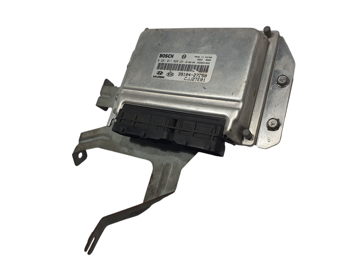 Hyundai Tucson CRDI 2009 Model Engine Computer Box (ECU) BOSCH 39104-27250 CODE:CJJ2TE01 Good Condition GENUINE ORIGINAL SURPLUS